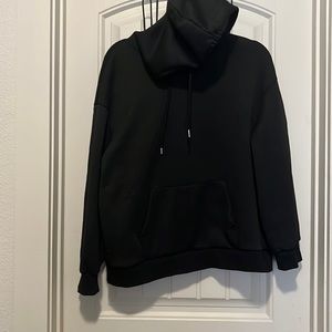Black hoodie